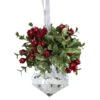 Mistletoe Krystal Jewel Ornament -Christmas Decoration Shop 010067 Mistletoe Krystal Jewel Ornament 20553.1662646581