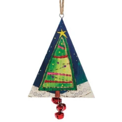 Santa Tin Ornament -Christmas Decoration Shop 011377 Santa Tin Ornament 3 20977.1659013878