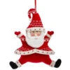 Kurt Adler Red & White Santa Ornament -Christmas Decoration Shop 013099 Red White Santa Ornament 67043.1654707760