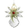 Crystal Expressions Pearl Angel Acrylic Ornament -Christmas Decoration Shop 013760 Crystal Expressions Pearl Angel Acrylic Ornament 49087.1654865337