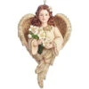 Gold Angel With Flowers Ornament -Christmas Decoration Shop 014820 Gold Angel With Flowers Ornament 65595.1654871934