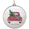 Holiday Truck Ornament -Christmas Decoration Shop 015893A Holiday Truck Ornament 44494.1654884132