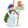 Kurt Adler Personalized You Melt My Heart Snowman Ornament -Christmas Decoration Shop 017541 Personalized You Melt My Heart Snowman Ornament 12600.1654866631