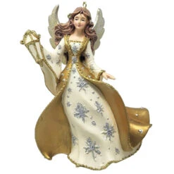 Kurt Adler Brunette Angel Ornament