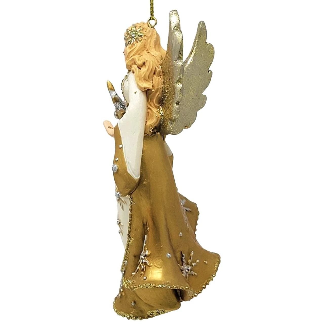 Kurt Adler Blonde Angel Ornament 6 Kurt Adler Blonde Angel Ornament - Image 4