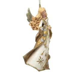 Kurt Adler Blonde Angel Ornament 8 Kurt Adler Blonde Angel Ornament -Christmas Decoration Shop 019237B Blonde Angel Ornament Right 06504.1647884106
