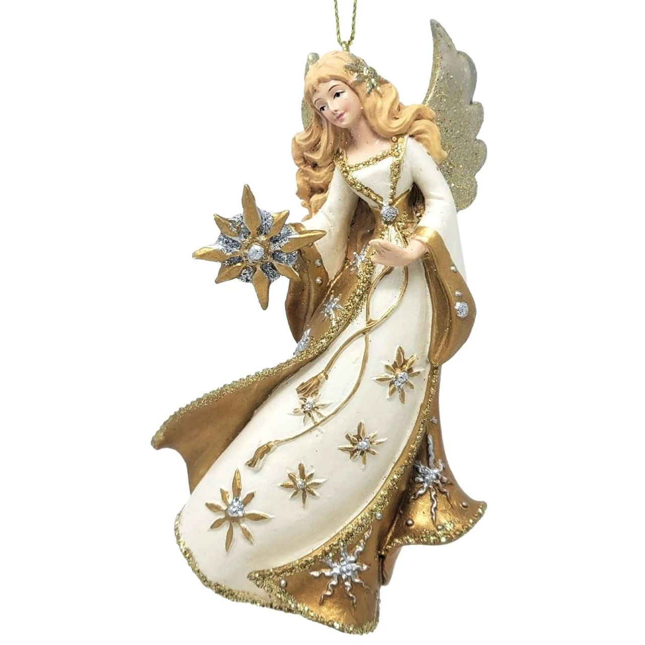 Kurt Adler Blonde Angel Ornament 3 Kurt Adler Blonde Angel Ornament