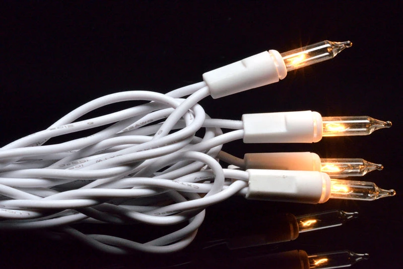 BLOWOUT 10 Indoor Incandescent Mini String Lights, 8.35 FT White Cord 6 BLOWOUT 10 Indoor Incandescent Mini String Lights, 8.35 FT White Cord - Image 4