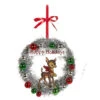 Vintage Reindeer In Silver Wreath "Happy Holidays" Christmas Ornament 2 Vintage Reindeer In Silver Wreath "Happy Holidays" Christmas Ornament -Christmas Decoration Shop 1144 Untitled design 98404.1679517050