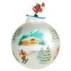 Ski Ornament With Santa Figurine Skiing -Christmas Decoration Shop 1152 Untitled design 40609.1679168271