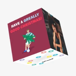 Plum Have A Greally Good Christmas Jack Grealish Confetti-exploding Greetings Card