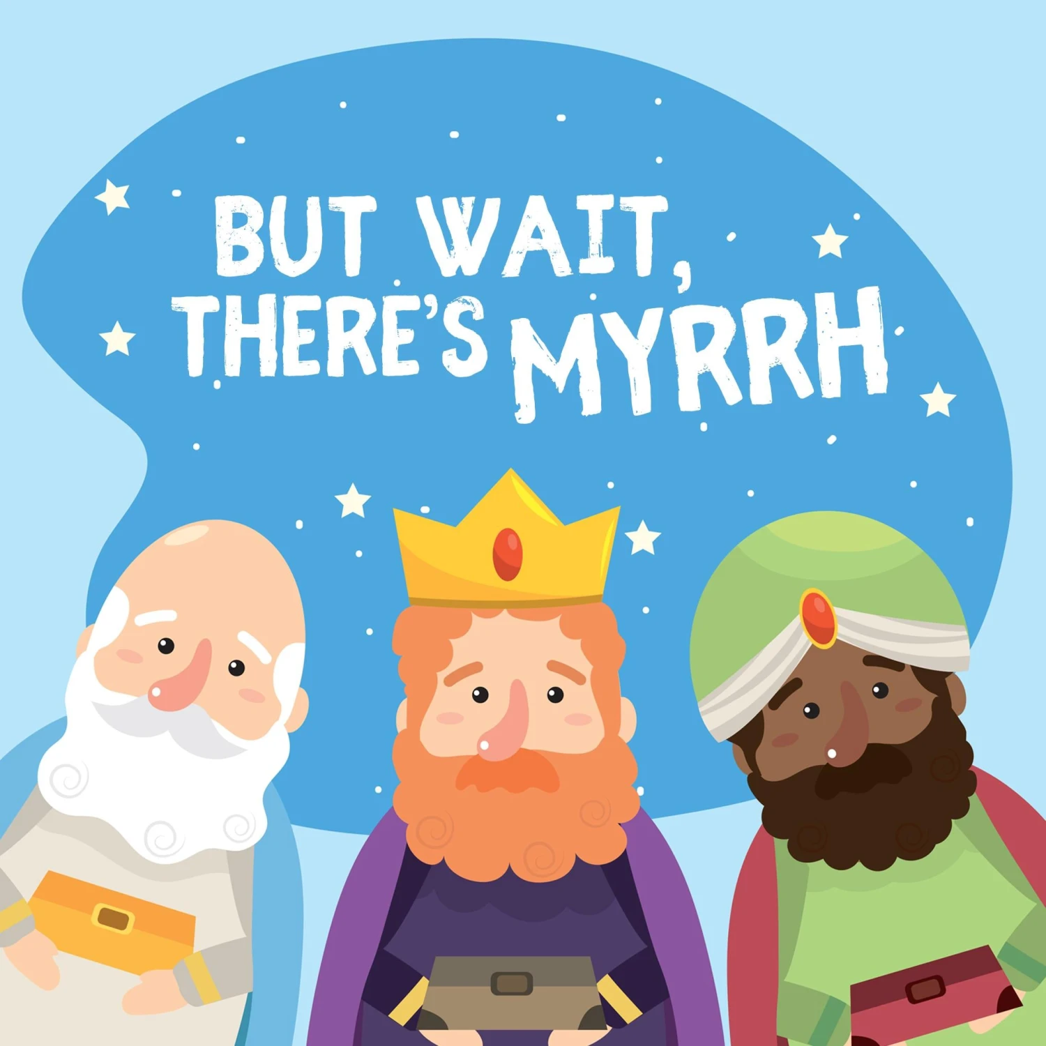 Three Wise Men But Wait, There's Myrrh Christmas Confetti-exploding Greetings Card 4 Three Wise Men But Wait, There's Myrrh Christmas Confetti-exploding Greetings Card - Image 2