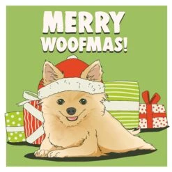 Kiwi Merry Woofmas Chihuahua Confetti-exploding Greetings Card -Christmas Decoration Shop 1 de94357b 4a6c 43d9 a68b 91e21950fd7b