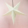 24" White Star Moon Cut-Out Paper Star Lantern, Hanging Wedding & Party Decoration 2 24" White Star Moon Cut-Out Paper Star Lantern, Hanging Wedding & Party Decoration -Christmas Decoration Shop 24 white star moon paper star lantern hanging light not included 29