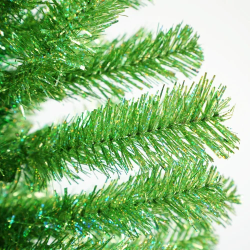 3' Green Lime Noble Pine Artificial Christmas Tree - Unlit 4 3' Green Lime Noble Pine Artificial Christmas Tree - Unlit - Image 2