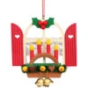 Advent Candles In Window Ornament -Christmas Decoration Shop 430572 Christian Ulbricht Advent Candles In Window Ornament 81468.1663012331