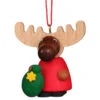 Moose Santa Ornament -Christmas Decoration Shop 430657 Christian Ulbricht Moose Santa Ornament 41507.1663012336