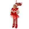 White Velvet Bendable Peppermint Elf Ornament -Christmas Decoration Shop 56 Untitled design 1 15782.1648811482