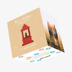 Cute Merry Christmas And Happy New Year To Someone Special Confetti-exploding Greetings Card