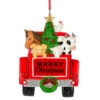 Red Truck Ornament - Merry Christmas 1 Red Truck Ornament - Merry Christmas -Christmas Decoration Shop 784 Untitled design 17866.1661518977