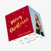 Merry Christmas Stepdaughter Red Theme Confetti-exploding Greetings Card -Christmas Decoration Shop 84f374db30cd9f09483f789b3af3e178