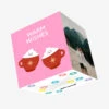 Warm Wishes Cute Hot Chocolate Christmas Confetti-exploding Greetings Card -Christmas Decoration Shop 882f8ae6067ddb85b6f79d3536d439fe