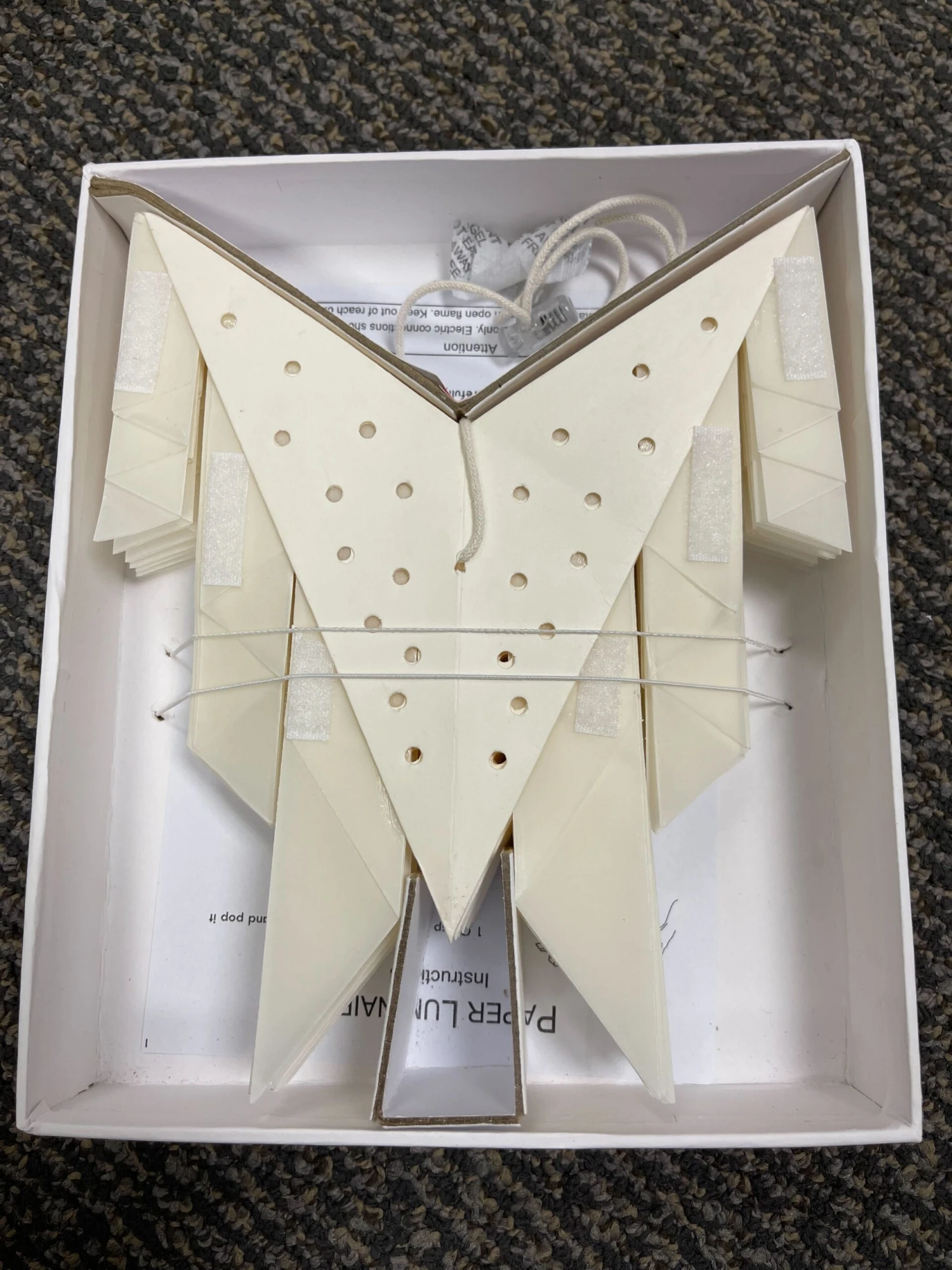 24" White Apricity Snowflake Lantern Pizzelle Design - Great With Or Without Lights - Ideal For Holiday And Snowflake Decorations, Weddings, Parties, And Home Decor 7 24" White Apricity Snowflake Lantern Pizzelle Design - Great With Or Without Lights - Ideal For Holiday And Snowflake Decorations, Weddings, Parties, And Home Decor - Image 5