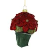 Cody Foster Glass Grocery Store Poinsettia Ornament -Christmas Decoration Shop Cody Foster Grocery Store Poinsettia Ornament 11215.1694027186