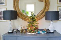 6 Pack | 1.5" Green Ava Mini Mercury Handcrafted Glass Balls Ornaments Christmas Tree Decoration -Christmas Decoration Shop DSC 0269