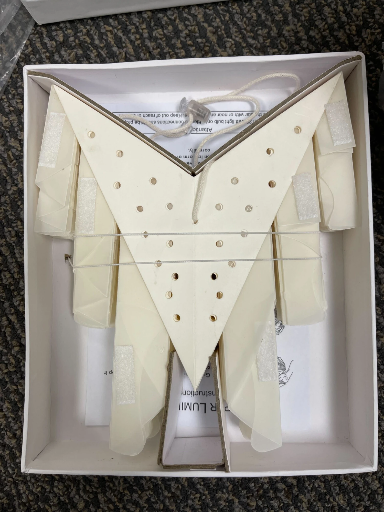 32" White Icicle Snowflake Lantern Pizzelle Design - Great With Or Without Lights - Ideal For Holiday And Snowflake Decorations, Weddings, Parties, And Home Decor 7 32" White Icicle Snowflake Lantern Pizzelle Design - Great With Or Without Lights - Ideal For Holiday And Snowflake Decorations, Weddings, Parties, And Home Decor - Image 5