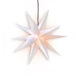 LANTERN + CORD + BULB | 20" White Moravian Weatherproof Star Lantern Light Lamp, Multi-Point Hanging Decoration 16 LANTERN + CORD + BULB | 20" White Moravian Weatherproof Star Lantern Light Lamp, Multi-Point Hanging Decoration -Christmas Decoration Shop MovarianLit66 blk 05bb96dc 1bbc 4dac 8322 733c42a0ff61