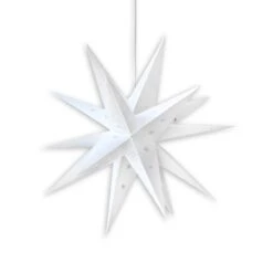 LANTERN + CORD + BULB | 20" White Moravian Weatherproof Star Lantern Light Lamp, Multi-Point Hanging Decoration 17 LANTERN + CORD + BULB | 20" White Moravian Weatherproof Star Lantern Light Lamp, Multi-Point Hanging Decoration -Christmas Decoration Shop MovarianUnlit66 ba1604ba b79f 4f8b bb9e 4fdff24e88d2
