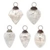 5 Pack | Silver Vintage Glam Assorted Ornaments Set - Great Gift Idea, Vintage-Style Decorations For Christmas, Special Occasions, Home Decor And Parties -Christmas Decoration Shop OR02SV
