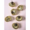 6 Pack | Small Mercury Glass Ornaments (2.5-inch, Gold, Lucy Design) - Great Gift Idea, Vintage-Style Decorations For Christmas, Special Occasions, Home Decor And Parties -Christmas Decoration Shop OR80GD 75679aa1 1c4b 4ca2 ad26 ad00168bd28f