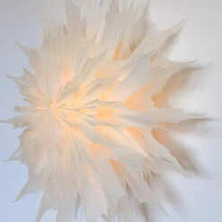 17" White Sleet Snowflake Lantern Pizzelle Design - Great With Or Without Lights - Ideal For Holiday And Snowflake Decorations, Weddings, Parties, And Home Deco -Christmas Decoration Shop SD 081ALT 4248a98c 4166 4866 8778 bfa02a1ac621