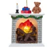 Kurt Adler Grey Brick Fireplace With Light Ornament -Christmas Decoration Shop Untitled design 89208.1653920250