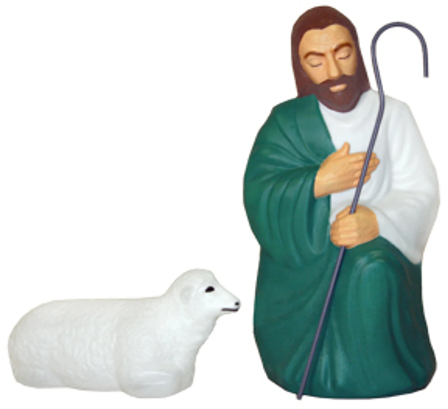 Blow Mold Life Size Christmas Nativity 10pc Set 4 Blow Mold Life Size Christmas Nativity 10pc Set - Image 2
