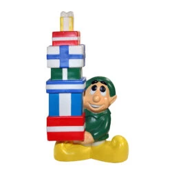 60" Santa And Elf 10 Piece Lighted Christmas Blow Mold Set -Christmas Decoration Shop apidtwjxu 97660.1646091900