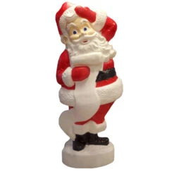 43" Large Santa Blow Mold Outdoor Christmas Decor 75180