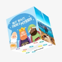 Three Wise Men But Wait, There's Myrrh Christmas Confetti-exploding Greetings Card