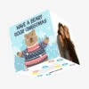 Beary Good Christmas Confetti-exploding Greetings Card -Christmas Decoration Shop bombhaveabearygoodxmas