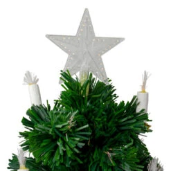 3' Pre-Lit Potted Medium Artificial Christmas Tree With Candles - Multi Color Lights -Christmas Decoration Shop dak 0105 90 2 11890.1588357645