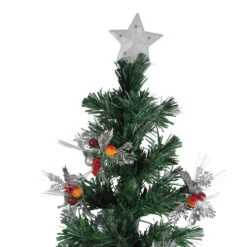 6' Pre-Lit Fiber Optic Slim Profile Artificial Christmas Tree - Multicolor Lights -Christmas Decoration Shop dak gd 48180 2 70789.1665783341
