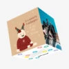 First Christmas To A Wonderful Granddaughter Confetti-exploding Greetings Card -Christmas Decoration Shop ddc283949160bba1a8f4139a5108c559