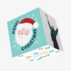 Santa Christmas Confetti-exploding Greetings Card -Christmas Decoration Shop de81a38bad7ecce3be90c78a941f3feb
