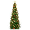 5.5' Pre-Lit Gold And Red Artificial Pine Christmas Tree – Clear LED Lights -Christmas Decoration Shop dezy2018 et hist 55 11592.1587644093