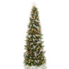 5.5' Pre-Lit Pre-Decorated Gold And Silver Artificial Christmas Tree – Clear LED Lights -Christmas Decoration Shop dezy2018 et met 55 71861.1588371440