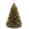 7.5 Ft. Rocky Ridge Medium Pine Tree With Clear Lights -Christmas Decoration Shop dnat20rrmh1 75lo 61904.1588370563