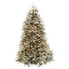 Christmas Central 7.5' Dunhill Fir Artificial Christmas Tree With Red Berries - Clear Lights -Christmas Decoration Shop dnat duf 300 75 1 22410.1631812650