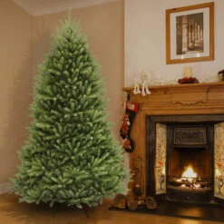 Christmas Central 7.5’ Dunhill Fir Artificial Christmas Tree - Unlit -Christmas Decoration Shop dnat duh 75 4 19021.1665580044